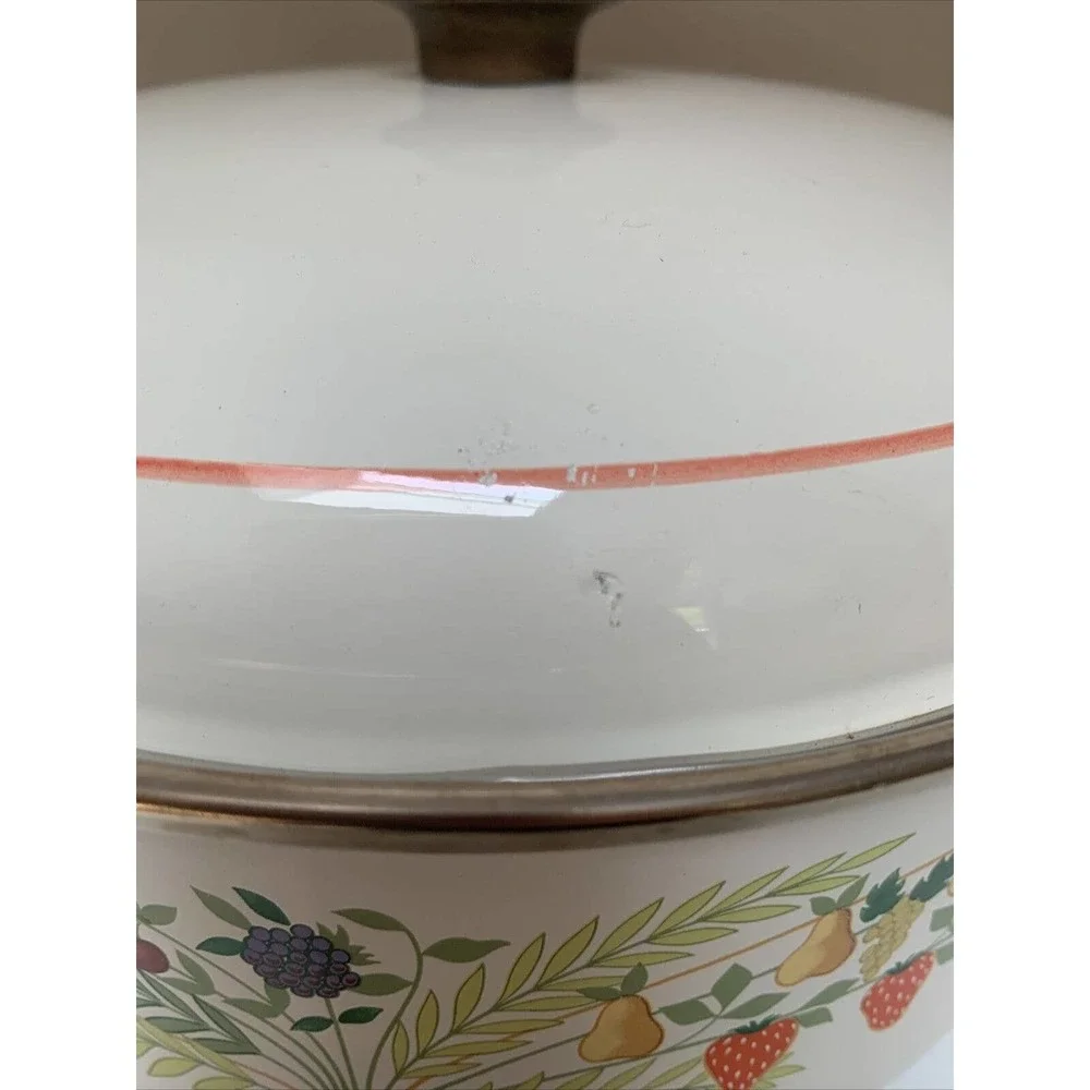 Villeroy & Boch Bon Appetit 4 Quart Heavy Enamel Stew Pot Fissler ASTA Germany